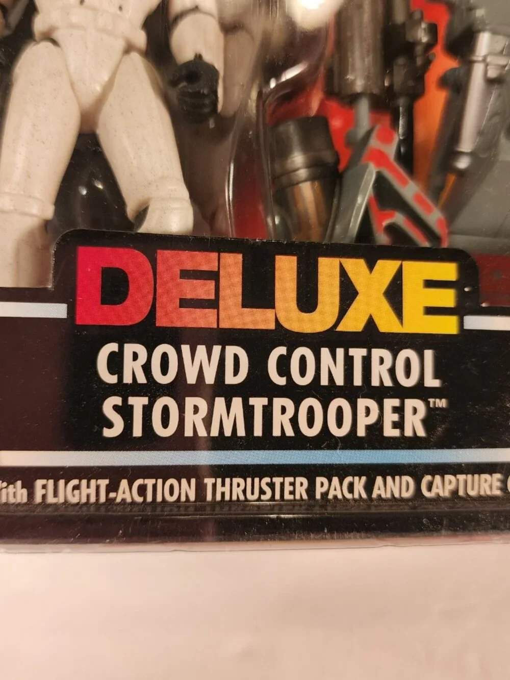 **MINT IN BOX** Star Wars Deluxe Crowd Control Stormtrooper